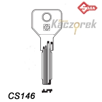 Silca 086 - klucz surowy mosiężny - CS146